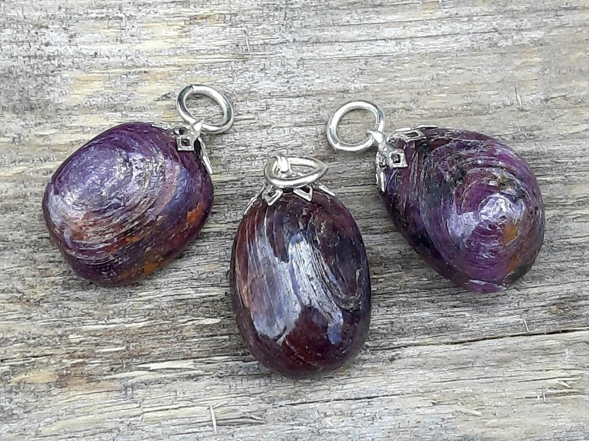 Edelsteen Robijn hanger